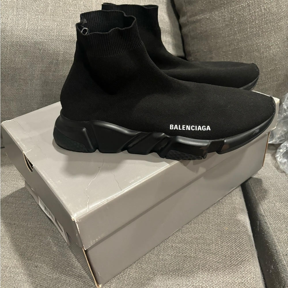 Balenciaga Men's Black Speed LT Sneaker